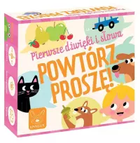 Ilustracja Powtórz Proszę! Pierwsze dźwięki i słowa
