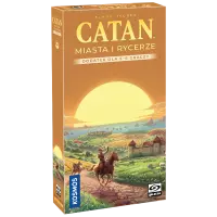 Ilustracja produktu Catan: Miasta i Rycerze Dodatek dla 5/6 Graczy - nowe wydanie