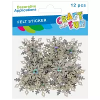 Ilustracja Craft With Fun Ozdoba Dekoracyjna Płatek Śniegu 567239