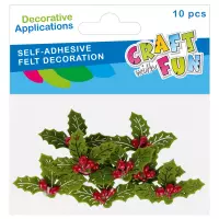 Ilustracja Craft With Fun Ozdoba Dekoracyjna Ostrokrzew 567255