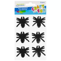 Ilustracja Craft With Fun Ozdoba Dekoracyjna Samoprzylepna Pająki 572672