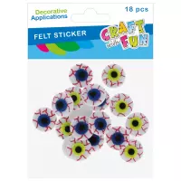 Ilustracja Craft With Fun Ozdoba Dekoracyjna Filcowa Oczy 572673