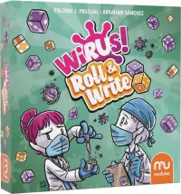 Ilustracja Wirus! Roll&Write