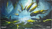 Ilustracja produktu Gamegenic: Magic the Gathering - Secrets of Strixhaven - Prime Playmat - Mata do Gry - Deathcap Glade