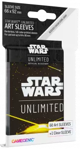 Ilustracja produktu Gamegenic: Star Wars Unlimited - Art Sleeves - Card Back Yellow - Koszulki na karty