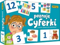 Ilustracja Poznaje cyferki