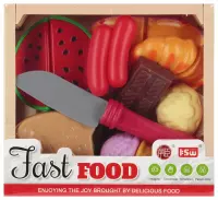 Ilustracja Mega Creative Zestaw Kuchenny Żywność Skrzynia + Akcesoria 566809