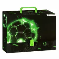 Ilustracja produktu Starpak Teczka z Rączką A4 90 mm Green Football 583310
