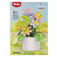 Ilustracja Mega Creative Klocki Konstrukcyjne 1043 elementów Flowers 567481