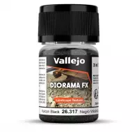 Ilustracja Vallejo: 26.317 - Diorama FX - Landscape Textures - Vulcan Black (1-2 mm) Ilustracja Vallejo: 26.317 - Diorama FX - Landscape Textures - Vulcan Black (1-2 mm)
