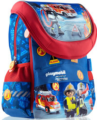Ilustracja Astra Playmobil Tornister Szkolny PL-02 Strażak