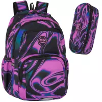 Ilustracja produktu CoolPack Pick Plecak Szkolny Młodzieżowy Amethyst F099892 + Piórnik F062892