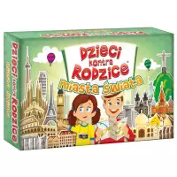 Ilustracja produktu Kangur Dzieci kontra Rodzice - MIASTA ŚWIATA