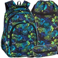 Ilustracja produktu CoolPack Zestaw Szkolny Skate Night 3el. Plecak Prime Pro F162930 + Worek F070930 + Piórnik F062930