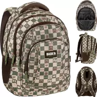 Ilustracja produktu BackUp Plecak Szkolny Kapibara Brąz PLB8A17