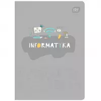 Ilustracja produktu Interdruk Zeszyt A5 60 kartek kratka Informatyka 230171