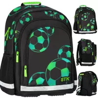 Ilustracja produktu Starpak Plecak Szkolny Football Green 553117