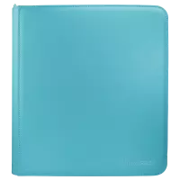 Ilustracja Ultra Pro: Vivid 12-Pocket Zippered PRO-Binder - Light Blue