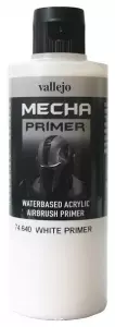 Ilustracja Vallejo: 74.640 - Mecha Primer - White (200 ml) Ilustracja Vallejo: 74.640 - Mecha Primer - White (200 ml)