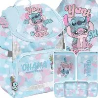 Ilustracja produktu Paso Zestaw Szkolny 3el.Stitch Ohana Tornister DS26WW-575 + Piórnik DS26WW-P001BW + Worek DS26WW-712