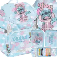 Ilustracja produktu Paso Zestaw Szkolny 3el.Stitch Ohana Tornister DS26WW-575 + Piórnik DS26WW-P001 + Worek DS26WW-712