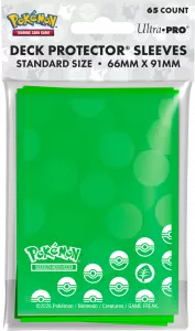 Ilustracja produktu Ultra Pro: Pokemon - Deck Protector Sleeves - Koszulki na Karty - Energy - Grass Type (65 szt.)