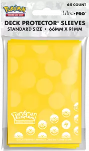 Ilustracja produktu Ultra Pro: Pokemon - Deck Protector Sleeves - Koszulki na Karty - Energy - Lightning Type - 65 szt.