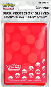 Ilustracja Ultra Pro: Pokemon - Deck Protector Sleeves - Koszulki na Karty - Energy - Fire Type (65 szt.)
