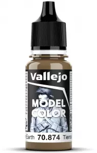 Ilustracja Vallejo: 70.874 - Model Color - Tan Earth (18 ml)