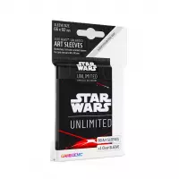 Ilustracja Gamegenic: Star Wars Unlimited - Art Sleeves - Koszulki na Karty - Space Red
