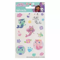Ilustracja Sticker Boo Tatuaż Zmywalny Dla Dzieci Koci Domek Gabi 559307
