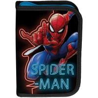 Ilustracja Paso Piórnik Dwuklapkowy bez Wyposażenia Spiderman SP22CS-001BW