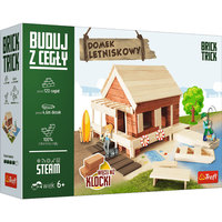 Ilustracja Trefl Brick Trick Buduj Z Cegły Domek Letniskowy