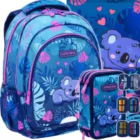 Ilustracja produktu AstraBag Zestaw Szkolny 3el. Sweet Koala Plecak 502025002 + Worek 507025001 + Piórnik 503025001