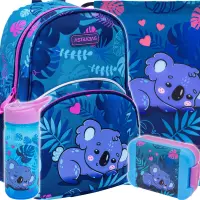 Ilustracja produktu AstraBag Zestaw Szkolny Sweet Koala 4el. Plecak Wycieczkowy 502025003 + Worek 507025001 + 511025001 + 511025002