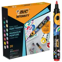 Ilustracja produktu Bic Markery Akrylowe Intensity 20 Kolorów 775572