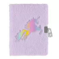 Ilustracja Starpak Pamiętnik Pluszowy Zamykany na Kłódkę Unicorn 564629