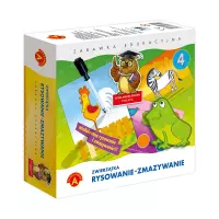 Ilustracja produktu Alexander Rysowanie - Zmazywanie 4 Zwierzątka