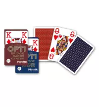 Ilustracja produktu Piatnik Karty Brydż "Opti Brydż 4 indeksy" 