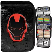 Ilustracja produktu  Paso Piórnik Dwuklapkowy z Wyposażeniem Iron Man AV25VV-P001