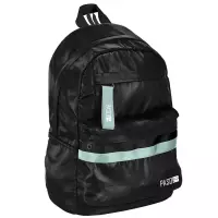 Ilustracja produktu BeUniq Plecak Szkolny Czarno-Zielony PPBM-701