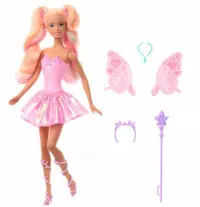3. Mattel Lalka Barbie Wróżka Magiczna Różdżka Zmiana Koloru JCP76