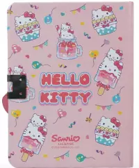 2. Pamiętnik Zamykany Na Kłódkę - Hello Kitty