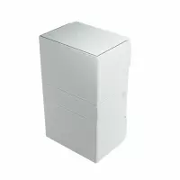 3. Gamegenic: Stronghold 200+ Convertible - Ekskluzywne Pudełko na Karty - White