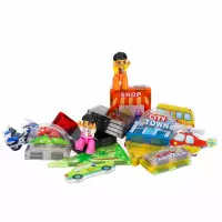 2. Mega Creative Klocki Magnetyczne City 50el. 589907