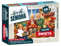 1. Gra dla Seniora. Puzzle Święta 30 el.