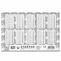 3. Starpak Plan Lekcji z Tabliczką Mnożenia A5 Kotki 553562