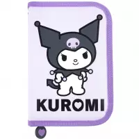 2. St. Majewski Piórnik Dwuklapkowy Bez Wyposażenia Kuromi Violet 694110