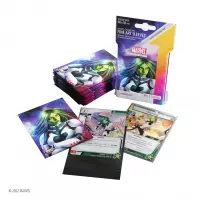 5. Gamegenic: Marvel Champions Fine Art Sleeves (66 mm x 92 mm) Gamora 50+1 szt.