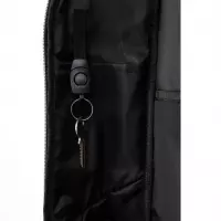 7. R-Bag Plecak Męski na Laptopa 15" z USB Fort Black Z051